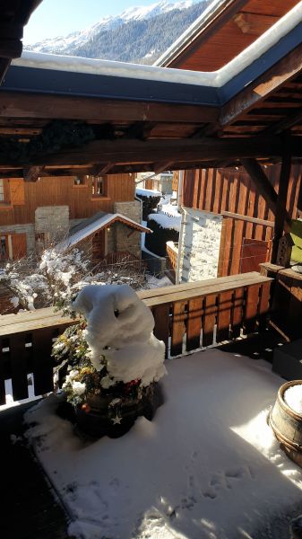 photo 11 Owner direct vacation rental Mribel chalet Rhone-Alps Savoie View from terrace