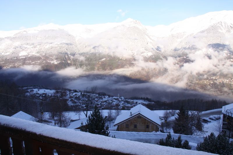 photo 13 Owner direct vacation rental La Plagne chalet Rhone-Alps Savoie View from terrace