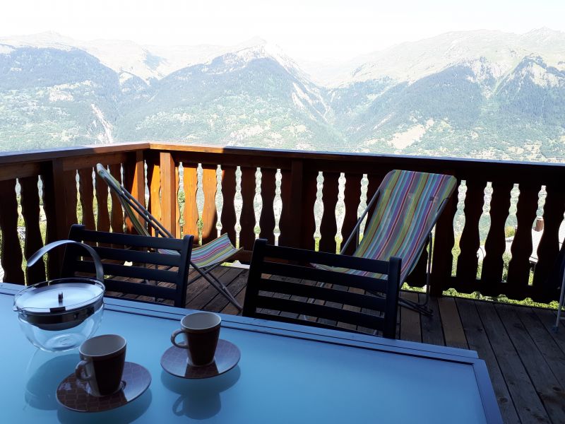 photo 10 Owner direct vacation rental La Plagne chalet Rhone-Alps Savoie Terrace