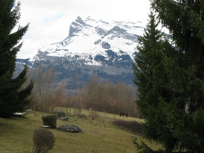 photo 4 Owner direct vacation rental Saint Gervais Mont-Blanc appartement Rhone-Alps Haute-Savoie View from the balcony