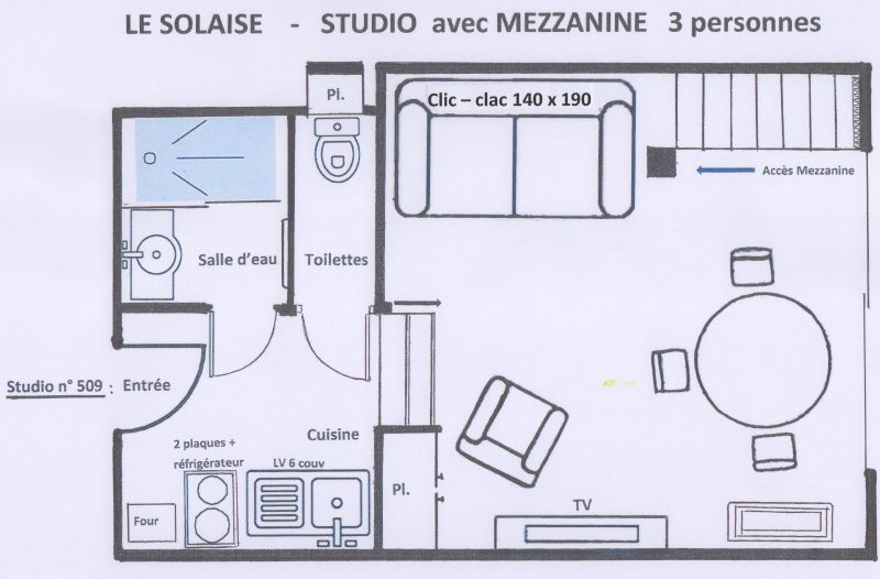 photo 4 Owner direct vacation rental Val d'Isre studio Rhone-Alps Savoie Property map