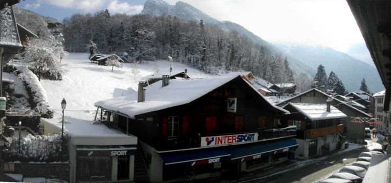 photo 15 Owner direct vacation rental Samoëns studio Rhone-Alps Haute-Savoie View from the balcony