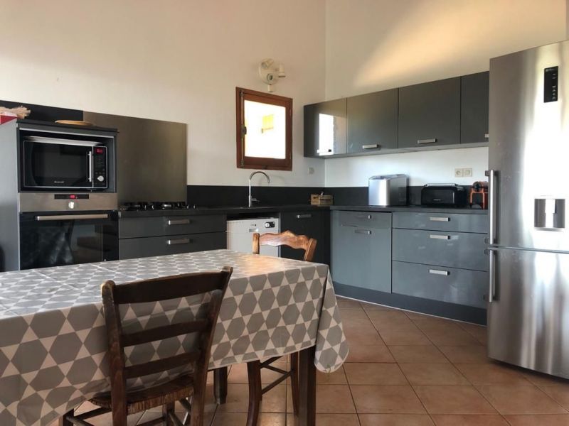 photo 16 Owner direct vacation rental Ste Lucie de Porto Vecchio maison Corsica Corse du Sud Summer kitchen