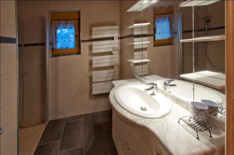 photo 11 Owner direct vacation rental Chtel chalet Rhone-Alps Haute-Savoie bathroom