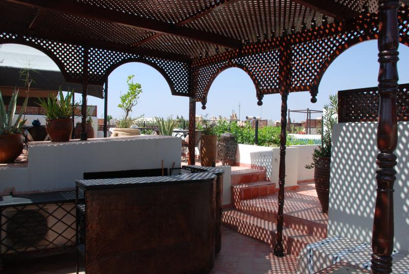 photo 16 Owner direct vacation rental Marrakech chambrehote   View from terrace