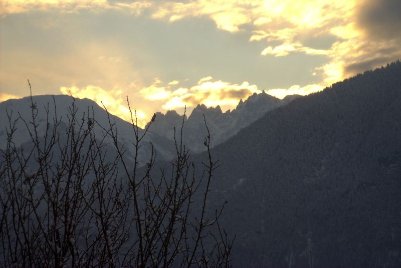 photo 3 Owner direct vacation rental Chamonix Mont-Blanc chalet Rhone-Alps Haute-Savoie View from the balcony