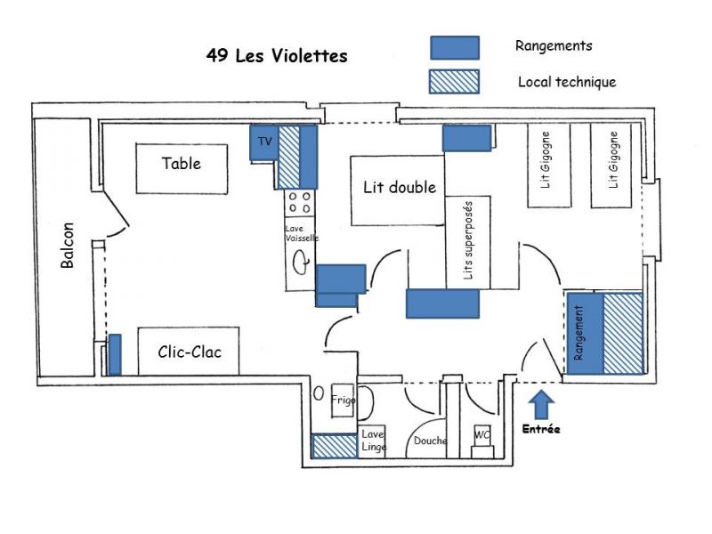 photo 13 Owner direct vacation rental Les 2 Alpes appartement Rhone-Alps Isre Property map