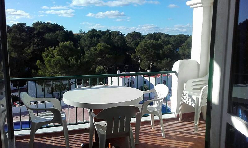 photo 5 Owner direct vacation rental Cala Tarida studio Balearic Islands Ibiza View from the balcony