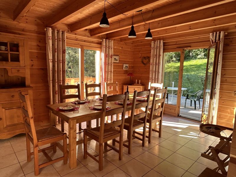 photo 1 Owner direct vacation rental Samons chalet Rhone-Alps Haute-Savoie Dining room