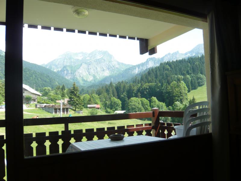 photo 3 Owner direct vacation rental Bellevaux Hirmentaz La Chvrerie studio Rhone-Alps Haute-Savoie Balcony