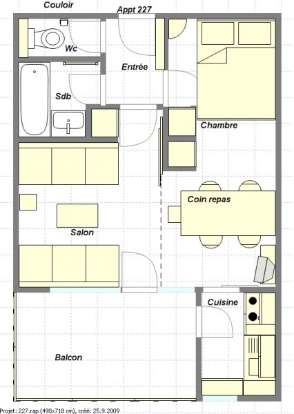 photo 2 Owner direct vacation rental La Plagne appartement Rhone-Alps Savoie Property map