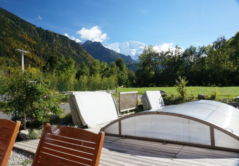 photo 14 Owner direct vacation rental Saint Gervais Mont-Blanc appartement Rhone-Alps Haute-Savoie View from terrace