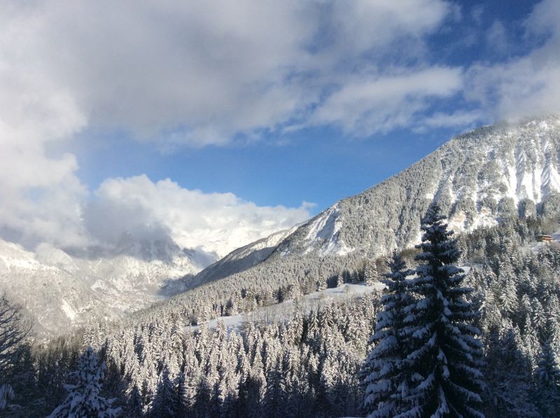 photo 16 Owner direct vacation rental Courchevel chalet Rhone-Alps Savoie View from the balcony