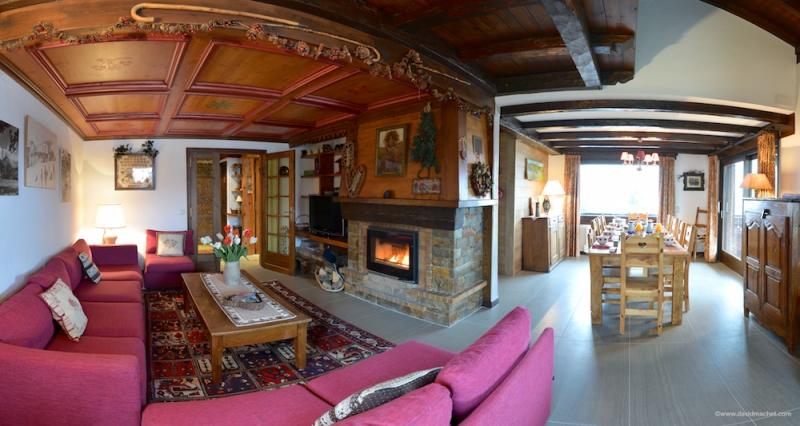 photo 1 Owner direct vacation rental Combloux appartement Rhone-Alps Haute-Savoie Sitting room