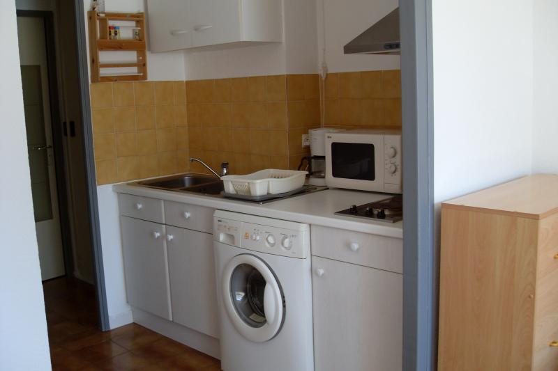 photo 3 Owner direct vacation rental Saint Cyprien Plage studio Languedoc-Roussillon Pyrnes-Orientales Kitchenette