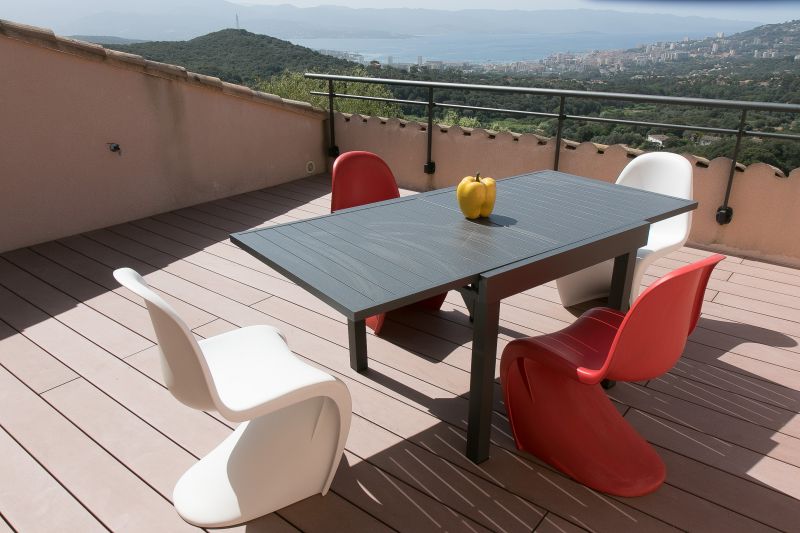 photo 22 Owner direct vacation rental Ajaccio villa Corsica Corse du Sud View from terrace