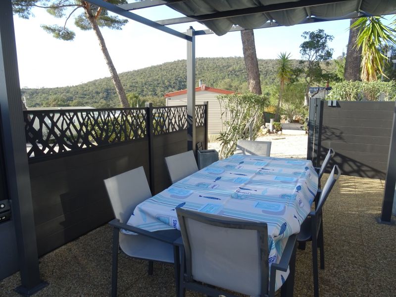 photo 8 Owner direct vacation rental La Londe-les-Maures mobilhome Provence-Alpes-Cte d'Azur Var Terrace