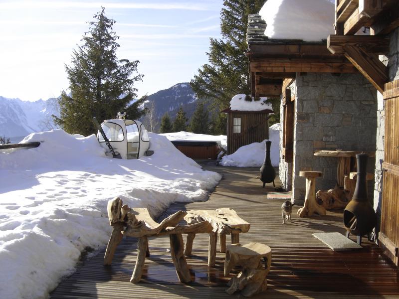 photo 6 Owner direct vacation rental Saint Franois Longchamp chalet Rhone-Alps Savoie View from terrace