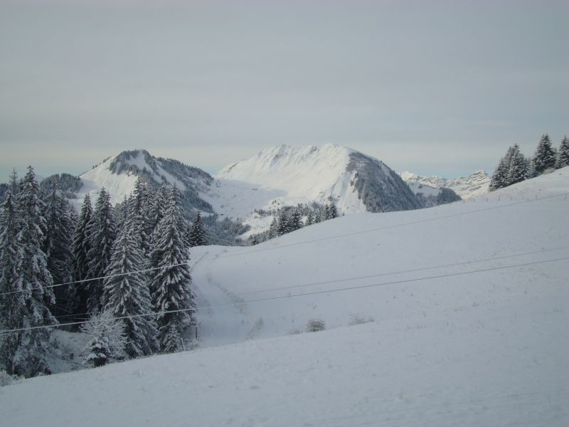 photo 6 Owner direct vacation rental Manigod-Croix Fry/L'tale-Merdassier appartement Rhone-Alps Haute-Savoie View from the balcony