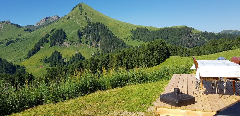 photo 16 Owner direct vacation rental Praz de Lys Sommand appartement Rhone-Alps Haute-Savoie View from terrace