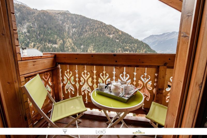 photo 19 Owner direct vacation rental Valfrjus chalet Rhone-Alps Savoie View from the balcony