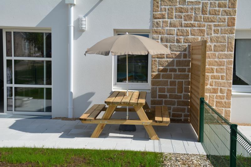 photo 13 Owner direct vacation rental Sarzeau appartement Brittany Morbihan Terrace
