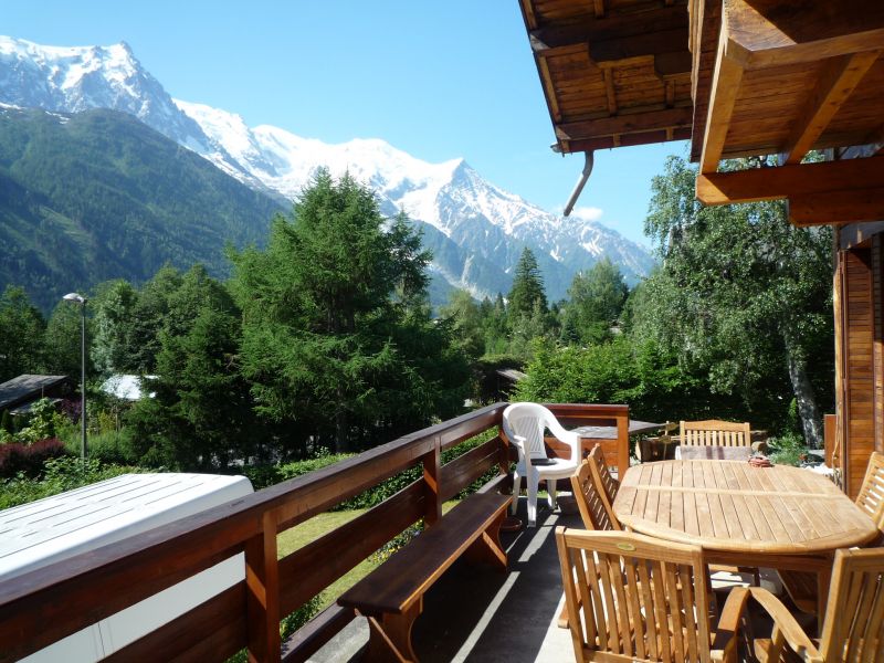 photo 7 Owner direct vacation rental Chamonix Mont-Blanc chalet Rhone-Alps Haute-Savoie Terrace