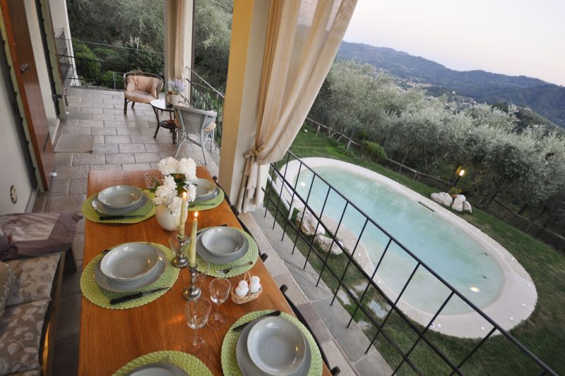 photo 16 Owner direct vacation rental Camaiore villa Tuscany Lucca Province View from terrace