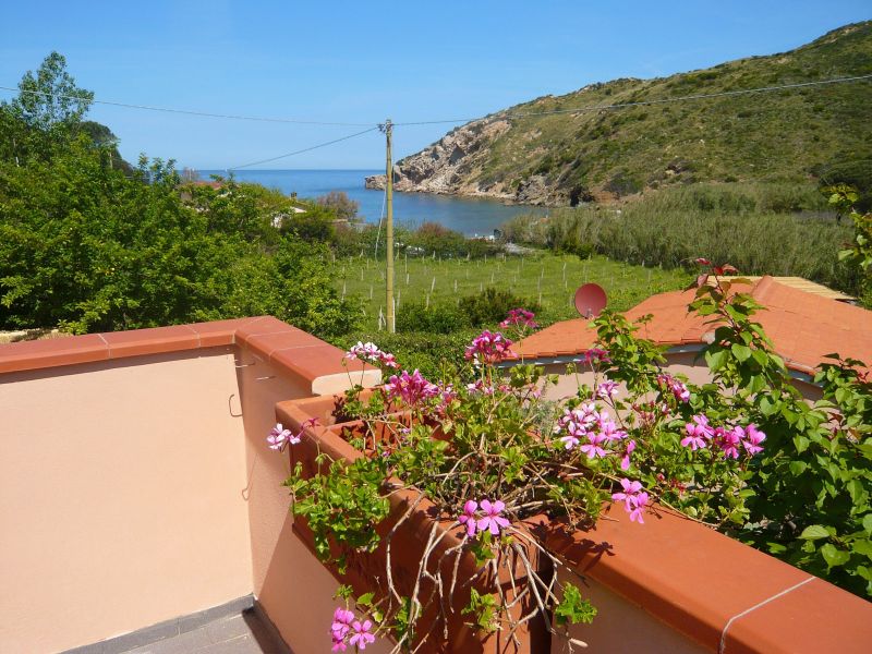 photo 13 Owner direct vacation rental Rio nell'Elba appartement Tuscany Elba Island View from the balcony