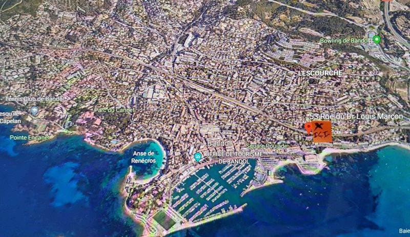 photo 12 Owner direct vacation rental Bandol studio Provence-Alpes-Cte d'Azur Var Property map