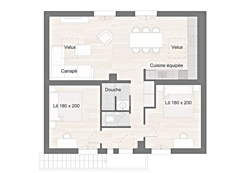 photo 11 Owner direct vacation rental Annecy gite Rhone-Alps Haute-Savoie Property map