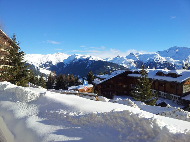 photo 5 Owner direct vacation rental Courchevel studio Rhone-Alps Savoie View from terrace