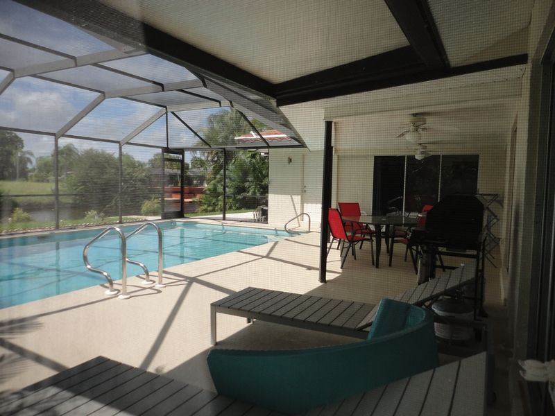 photo 14 Owner direct vacation rental Cape Coral villa Florida Gulf Coast Swimming pool