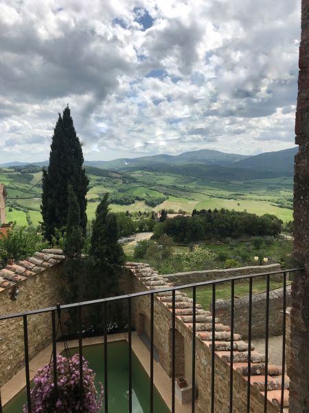 photo 25 Owner direct vacation rental Radicondoli maison Tuscany Siena View from the balcony