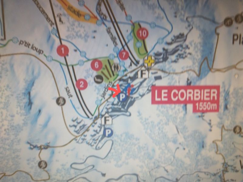 photo 11 Owner direct vacation rental Le Corbier studio Rhone-Alps Savoie Property map