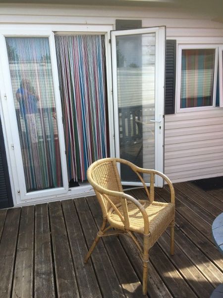 photo 10 Owner direct vacation rental Meschers mobilhome Poitou-Charentes Charente-Maritime Terrace