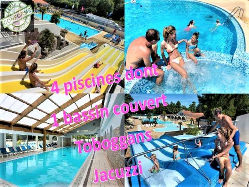 photo 5 Owner direct vacation rental Saint Jean de Monts mobilhome Pays de la Loire Vende Swimming pool