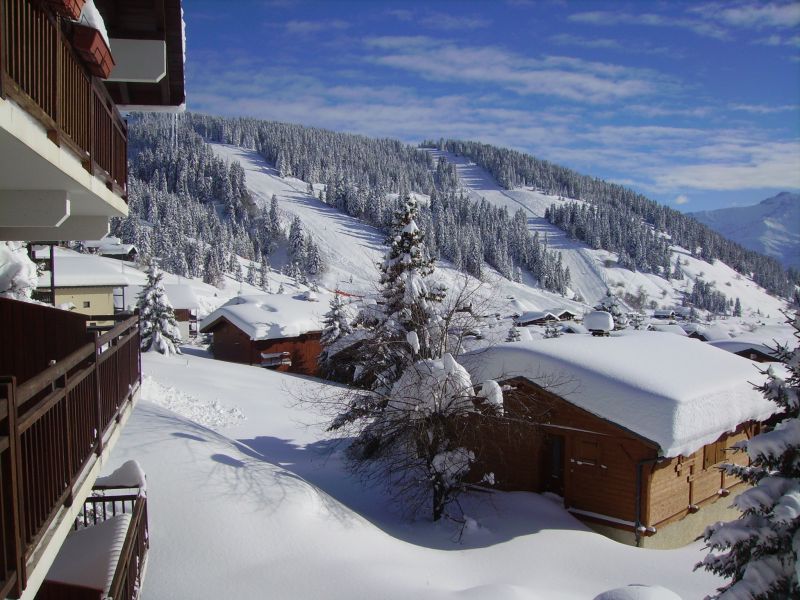 photo 12 Owner direct vacation rental Les Saisies studio Rhone-Alps Savoie View from the balcony