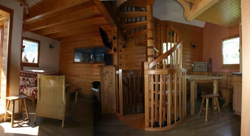 photo 2 Owner direct vacation rental La Fclaz chalet Rhone-Alps Savoie Living room