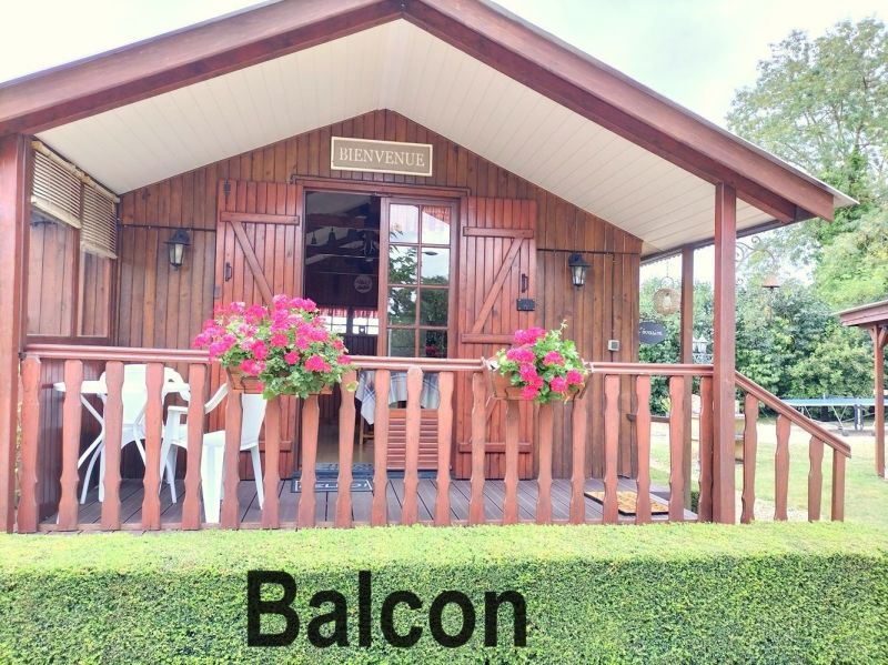 photo 2 Owner direct vacation rental Noyant chalet Pays de la Loire Maine et Loire Balcony