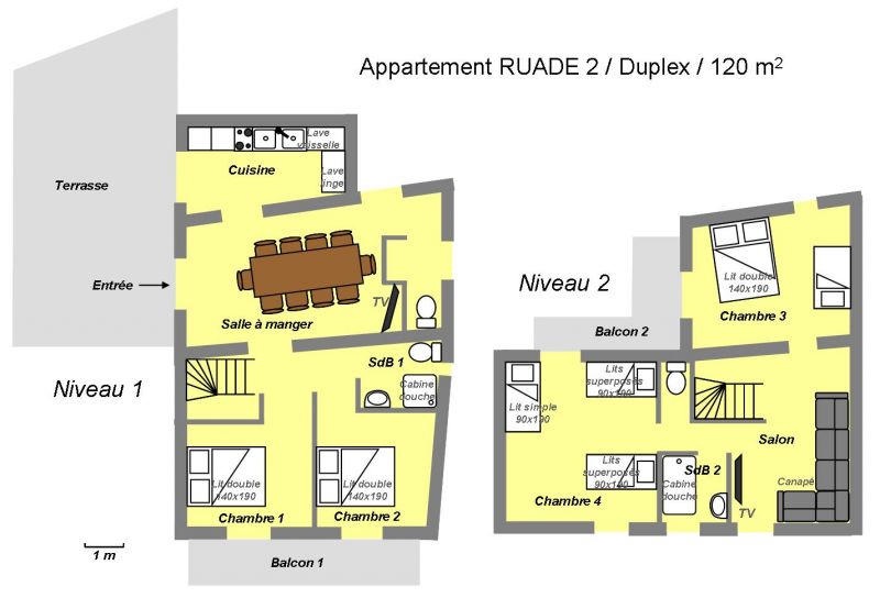 photo 24 Owner direct vacation rental Valloire chalet Rhone-Alps Savoie Property map