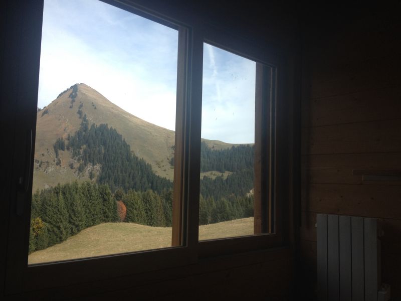 photo 9 Owner direct vacation rental Praz de Lys Sommand chalet Rhone-Alps Haute-Savoie View from the balcony