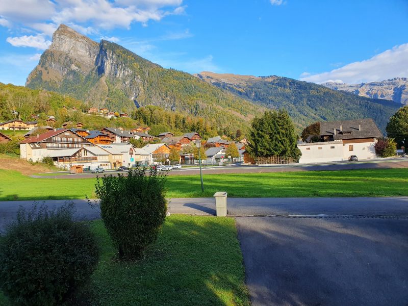 photo 14 Owner direct vacation rental Samons appartement Rhone-Alps Haute-Savoie View from the balcony