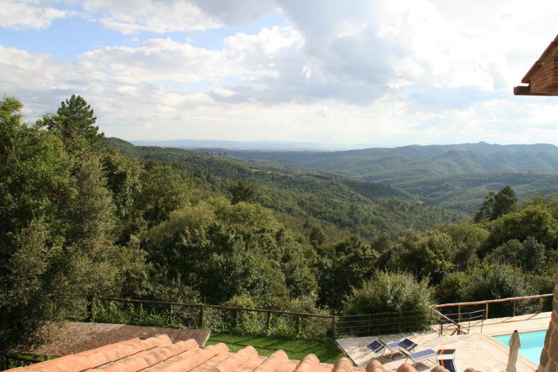 photo 10 Owner direct vacation rental Siena gite Tuscany Siena View from the balcony