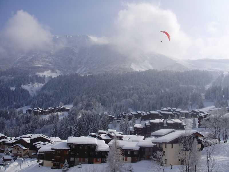 photo 7 Owner direct vacation rental Valmorel studio Rhone-Alps Savoie View from the balcony