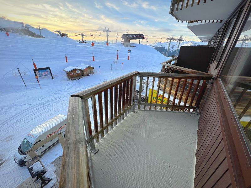 photo 12 Owner direct vacation rental La Plagne studio Rhone-Alps Savoie View from the balcony