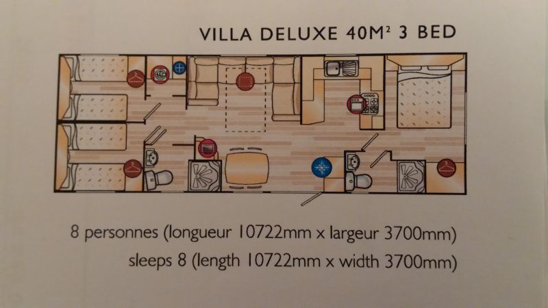 photo 3 Owner direct vacation rental Vias Plage mobilhome Languedoc-Roussillon Hrault Property map