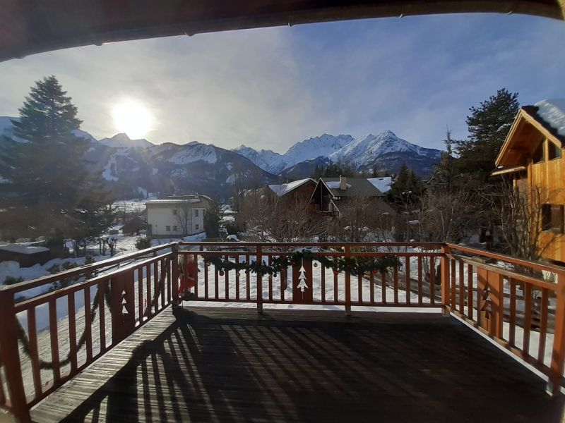 photo 22 Owner direct vacation rental Brianon chalet Provence-Alpes-Cte d'Azur Hautes-Alpes View from terrace