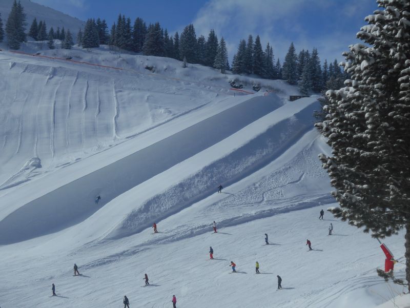 photo 8 Owner direct vacation rental Avoriaz studio Rhone-Alps Haute-Savoie View from the balcony