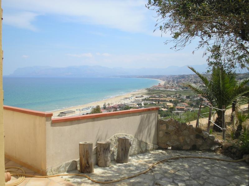 photo 18 Owner direct vacation rental Castellammare del Golfo villa Sicily Trapani Province View from the balcony